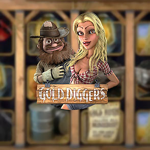 Слот Gold Diggers (@Slot_name_ru @) производства @Slot_soft @ бесплатно и без скачивания онлайн и на деньги в казино онлайн Казино-X